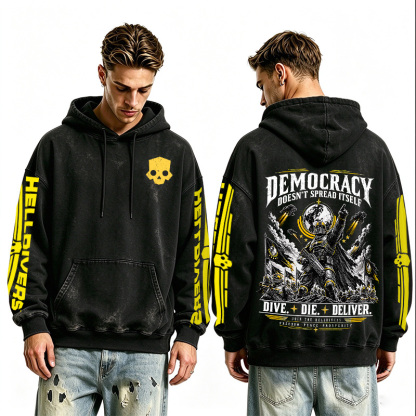 Helldivers Oversized T-shirt/Crewneck/Hoodie