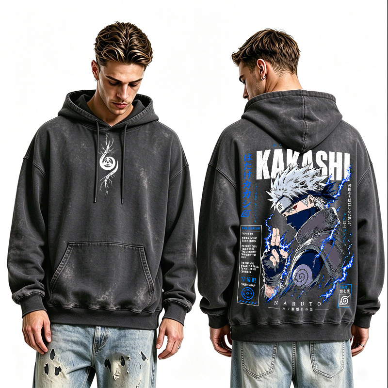 Kakashi Hatake Naruto Oversized T-shirt/Crewneck/Hoodie
