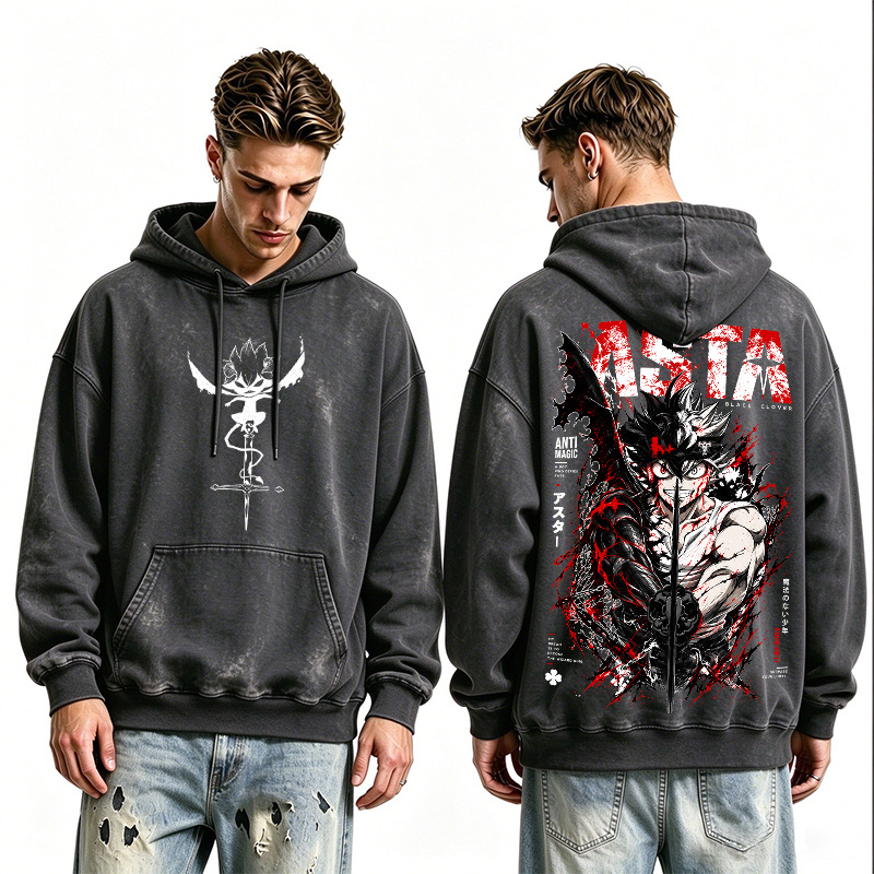 Asta Black Clover Oversized T-shirt/Crewneck/Hoodie