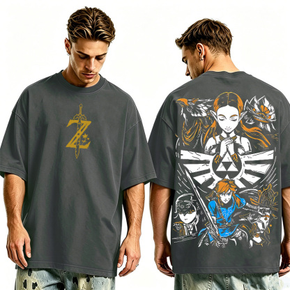 Zelda Merchandise Oversized T-shirt/Crewneck/Hoodie