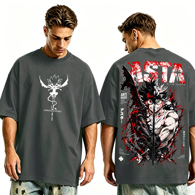 Asta Black Clover Oversized T-shirt/Crewneck/Hoodie