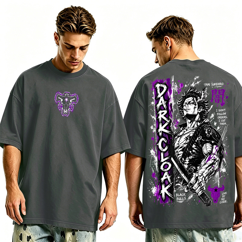 Yami Sukehir Black Clover Oversized T-shirt/Crewneck/Hoodie