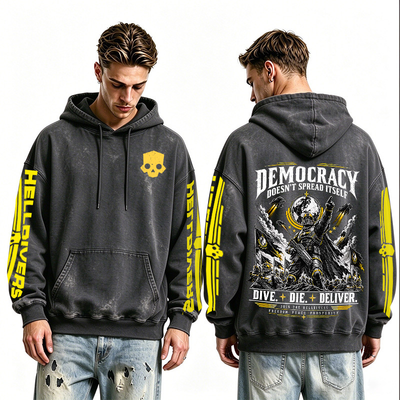 Helldivers Oversized T-shirt/Crewneck/Hoodie