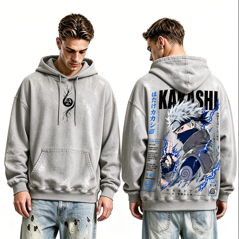 Kakashi Hatake Naruto Oversized T-shirt/Crewneck/Hoodie