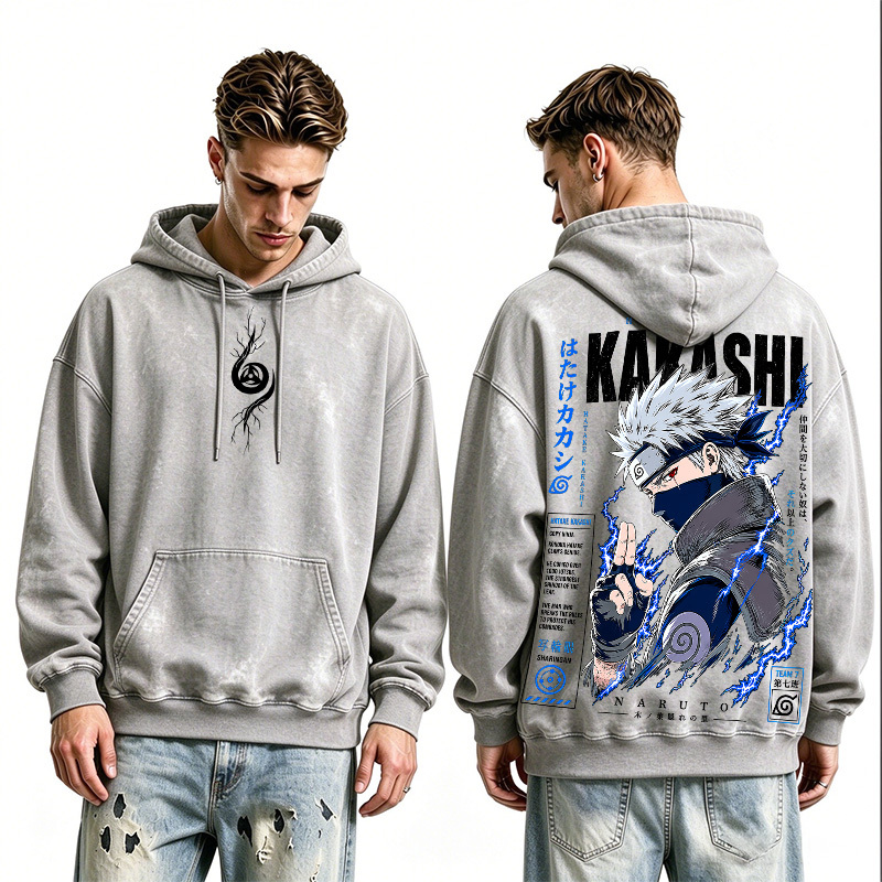 Kakashi Hatake Naruto Oversized T-shirt/Crewneck/Hoodie