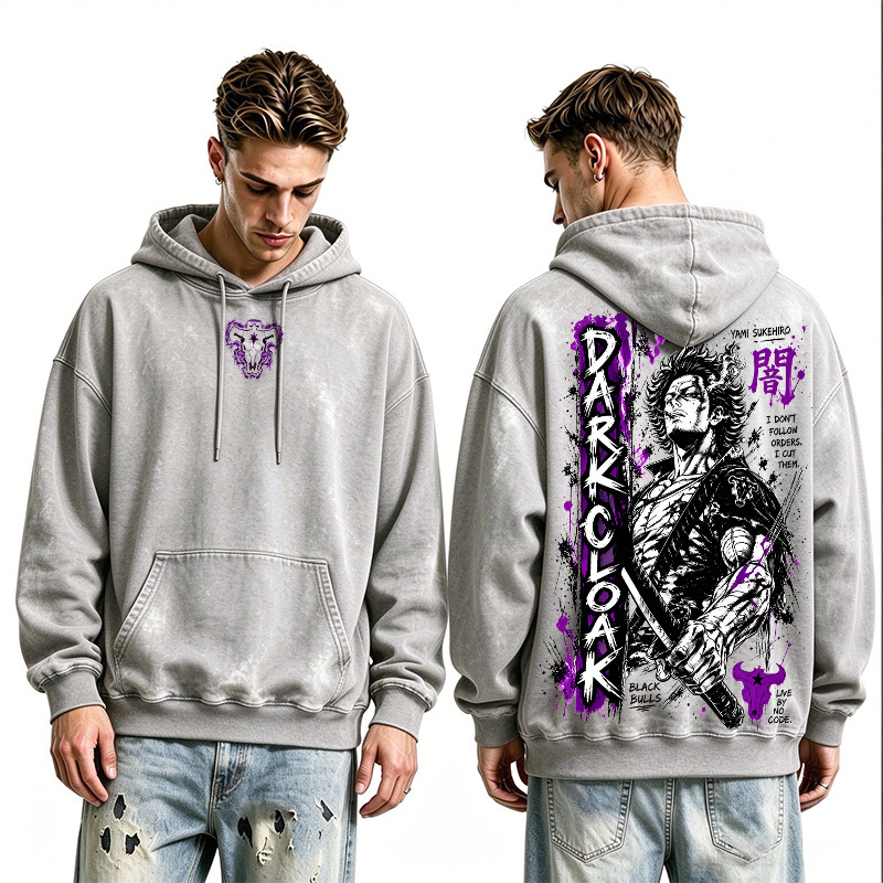 Yami Sukehir Black Clover Oversized T-shirt/Crewneck/Hoodie