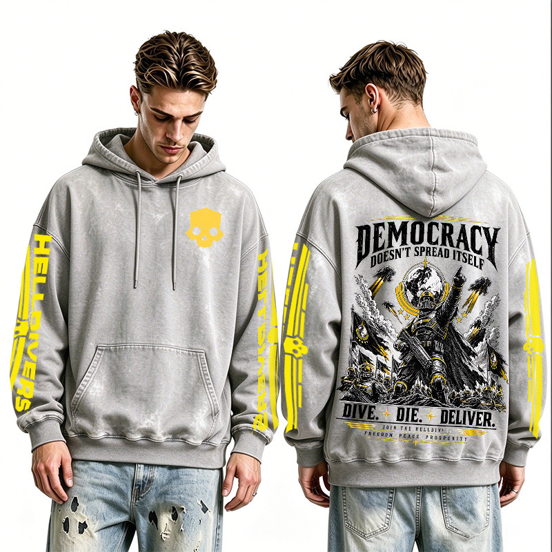 Helldivers Oversized T-shirt/Crewneck/Hoodie