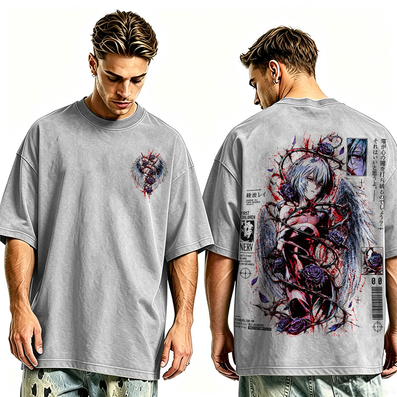Evangelion Vintage Oversized T-shirt/Crewneck/Hoodie
