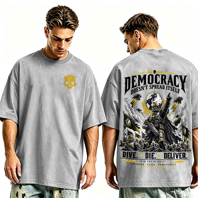 Helldivers Oversized T-shirt/Crewneck/Hoodie