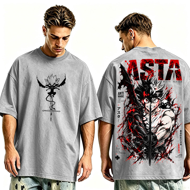 Asta Black Clover Oversized T-shirt/Crewneck/Hoodie