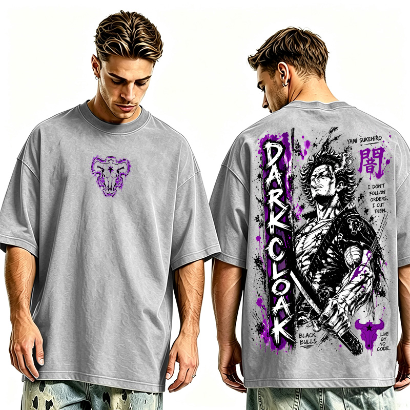 Yami Sukehir Black Clover Oversized T-shirt/Crewneck/Hoodie
