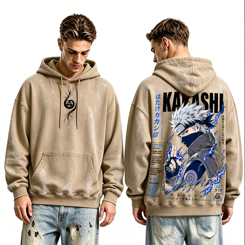 Kakashi Hatake Naruto Oversized T-shirt/Crewneck/Hoodie