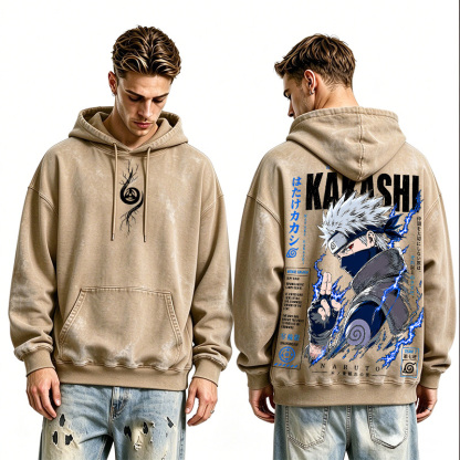Kakashi Hatake Naruto Oversized T-shirt/Crewneck/Hoodie