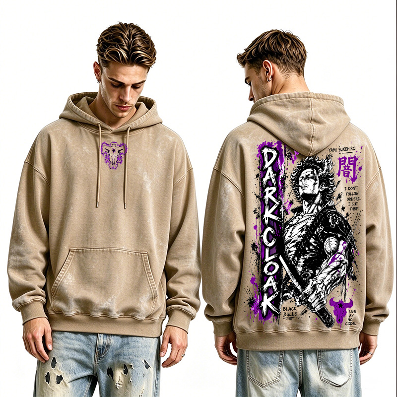 Yami Sukehir Black Clover Oversized T-shirt/Crewneck/Hoodie