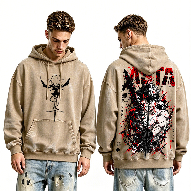 Asta Black Clover Oversized T-shirt/Crewneck/Hoodie