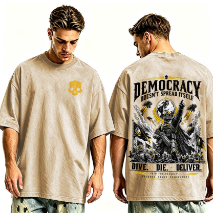 Helldivers Oversized T-shirt/Crewneck/Hoodie