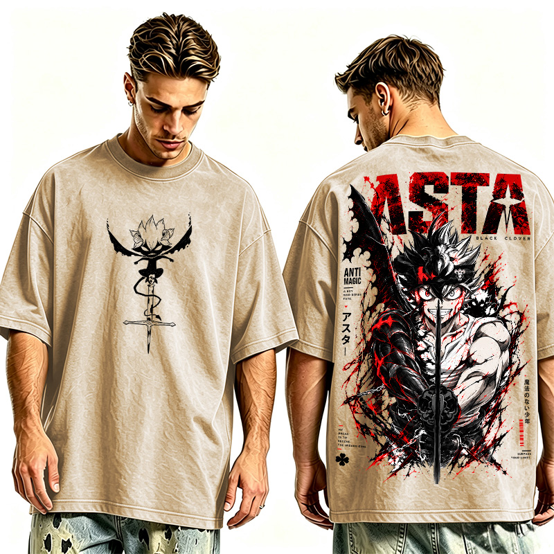 Asta Black Clover Oversized T-shirt/Crewneck/Hoodie