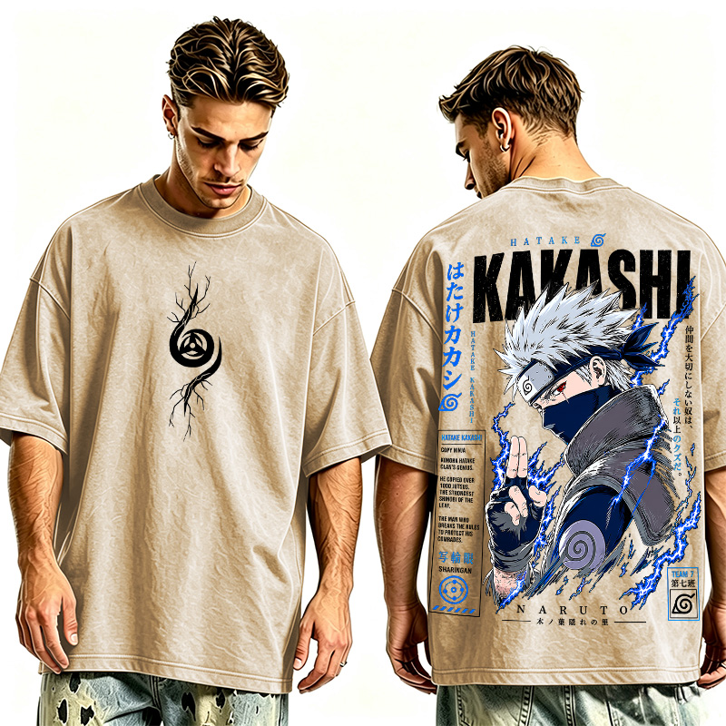 Kakashi Hatake Naruto Oversized T-shirt/Crewneck/Hoodie