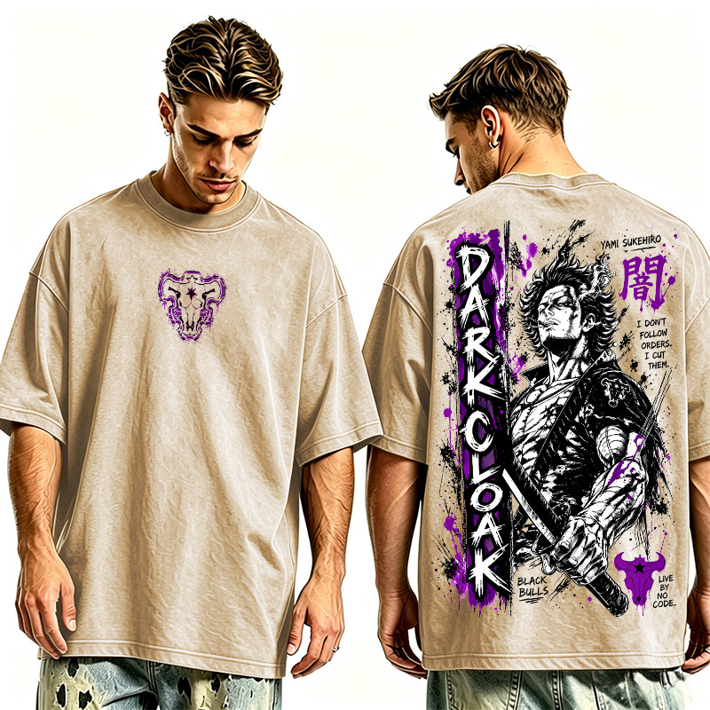 Yami Sukehir Black Clover Oversized T-shirt/Crewneck/Hoodie