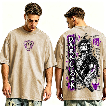 Yami Sukehir Black Clover Oversized T-shirt/Crewneck/Hoodie