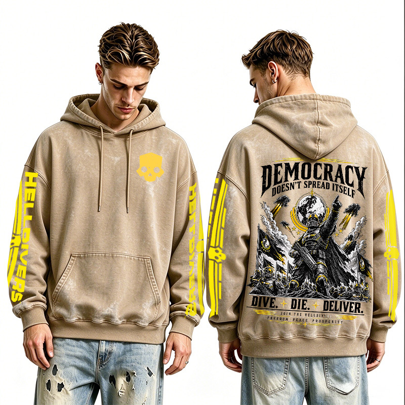 Helldivers Oversized T-shirt/Crewneck/Hoodie