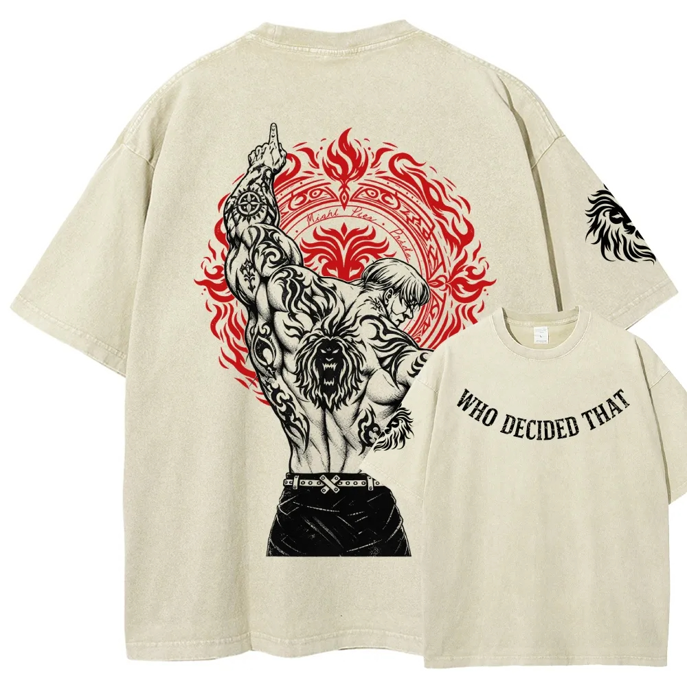 Seven Deadly Sins Oversized T-shirt/Crewneck/Hoodie