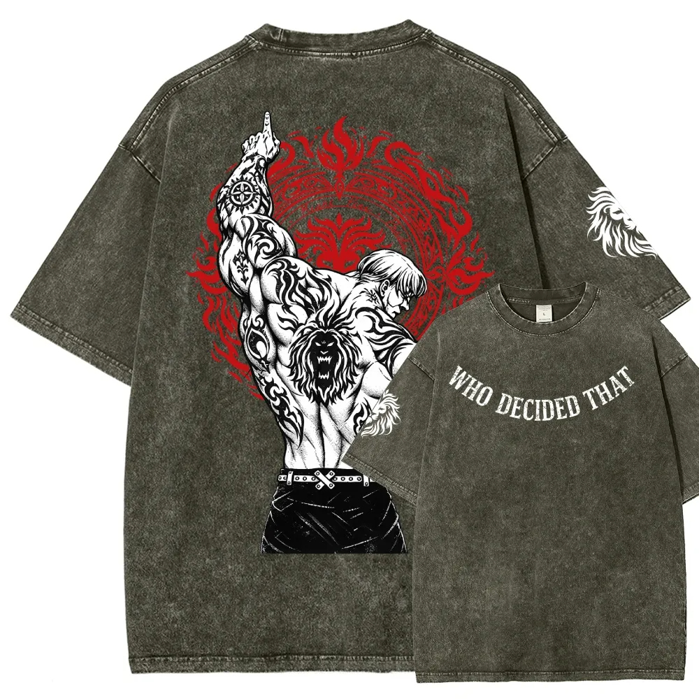 Seven Deadly Sins Oversized T-shirt/Crewneck/Hoodie