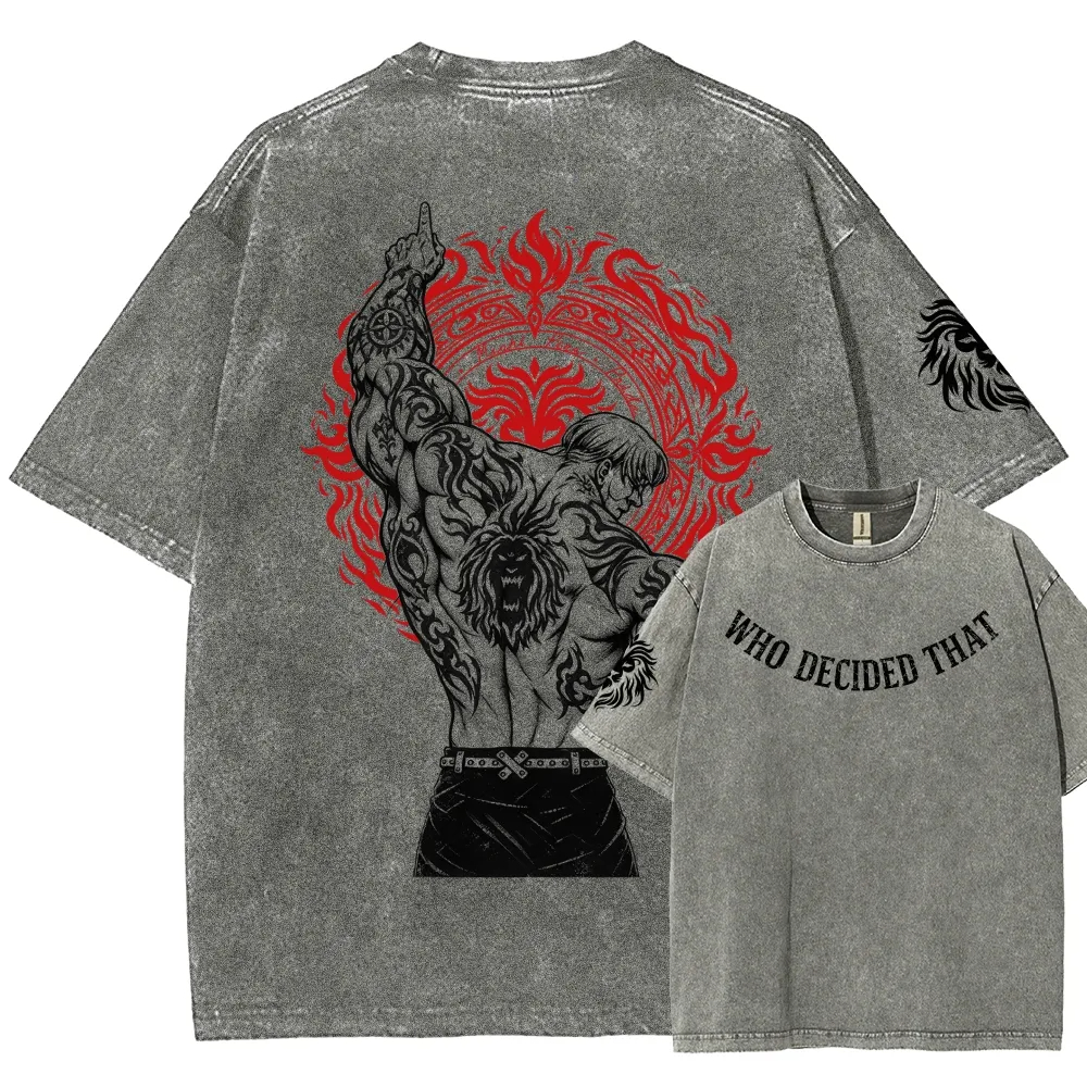 Seven Deadly Sins Oversized T-shirt/Crewneck/Hoodie