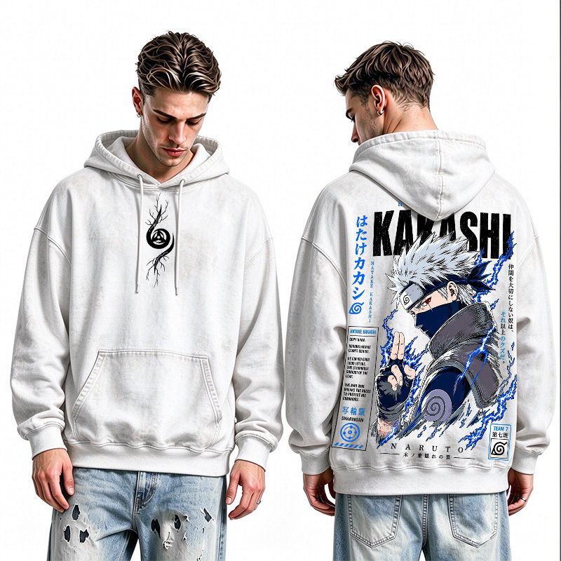 Kakashi Hatake Naruto Oversized T-shirt/Crewneck/Hoodie