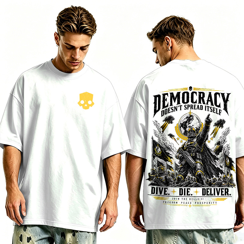 Helldivers Oversized T-shirt/Crewneck/Hoodie