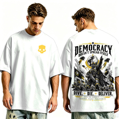 Helldivers Oversized T-shirt/Crewneck/Hoodie