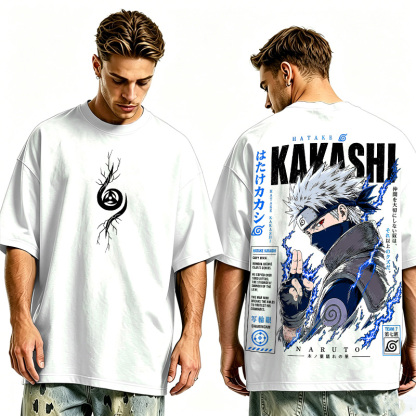 Kakashi Hatake Naruto Oversized T-shirt/Crewneck/Hoodie
