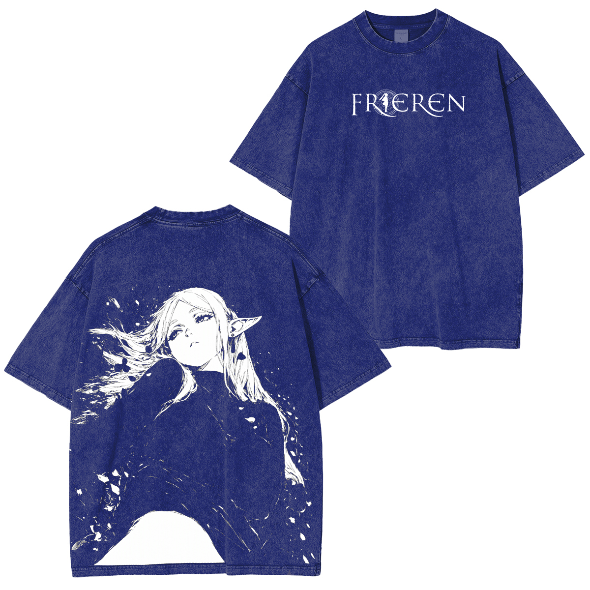 Frieren: Beyond Journey's End Vintage Unisex  Washed T-Shirt