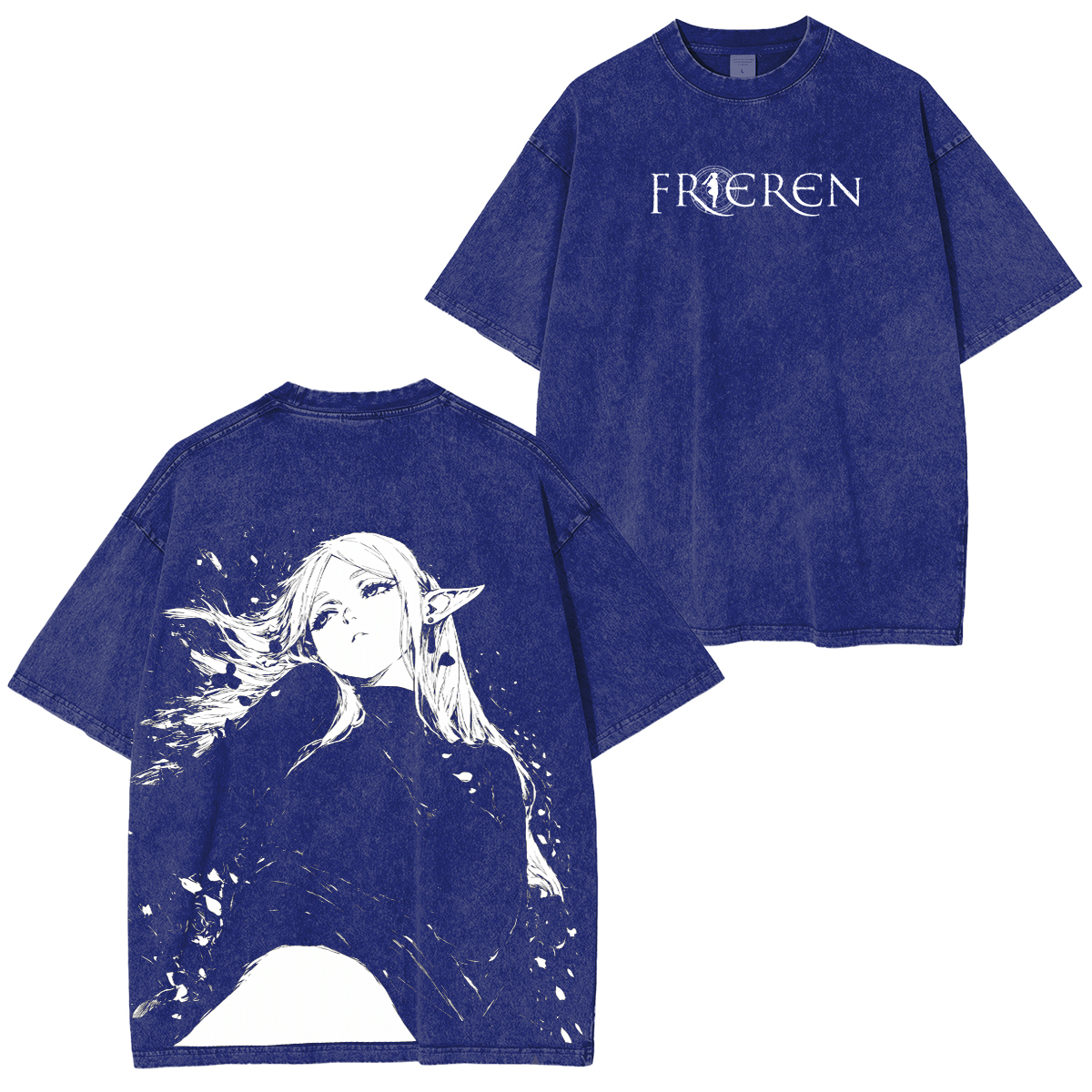 Frieren: Beyond Journey's End Vintage Unisex  Washed T-Shirt