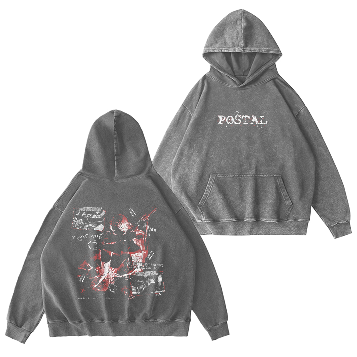 POSTAL 1997 Vintage Washed T-shirt/Crewneck/Hoodie
