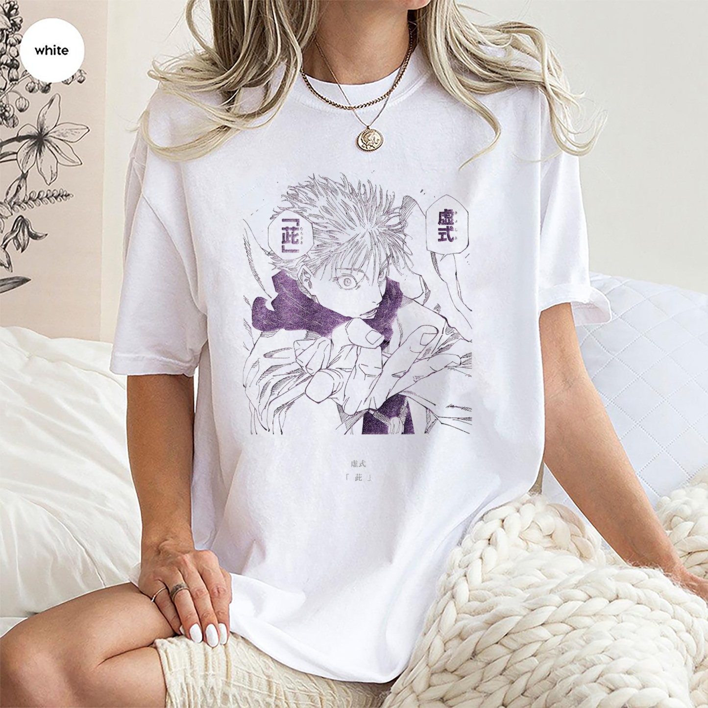 Jujutsu Kaisen Satoru Gojo Oversized T-shirt/Crewneck/Hoodie