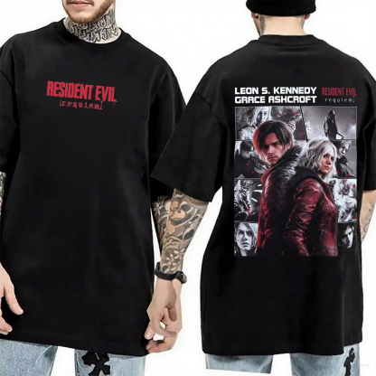 Re9 Graceashcroft And Leonkennedy Oversized T-shirt/Crewneck/Hoodie