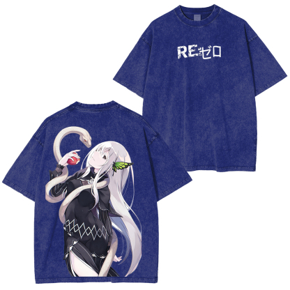 ReZero:Echidna Unisex  Washed T-Shirt