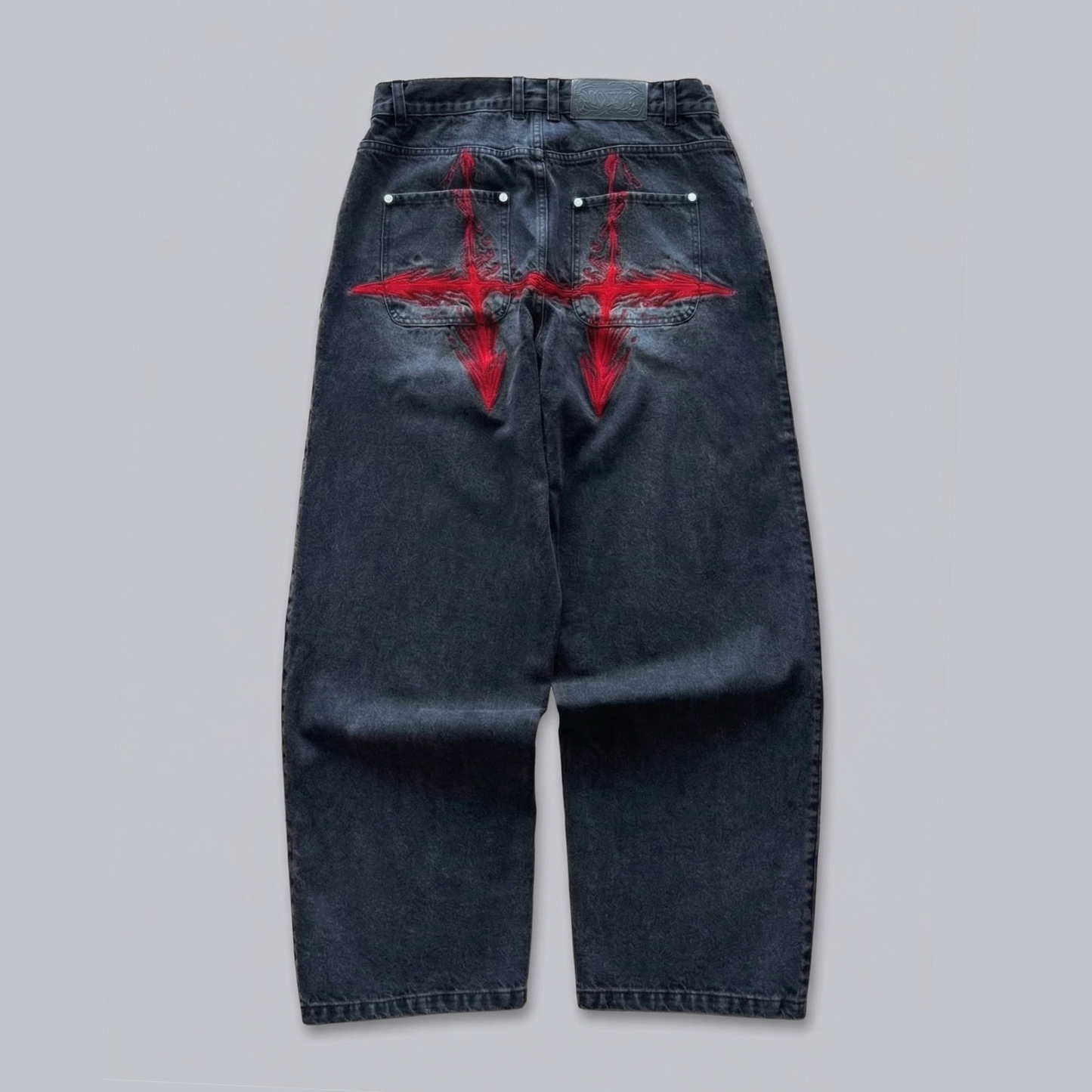 [Copy]One Piece Washed Jeans