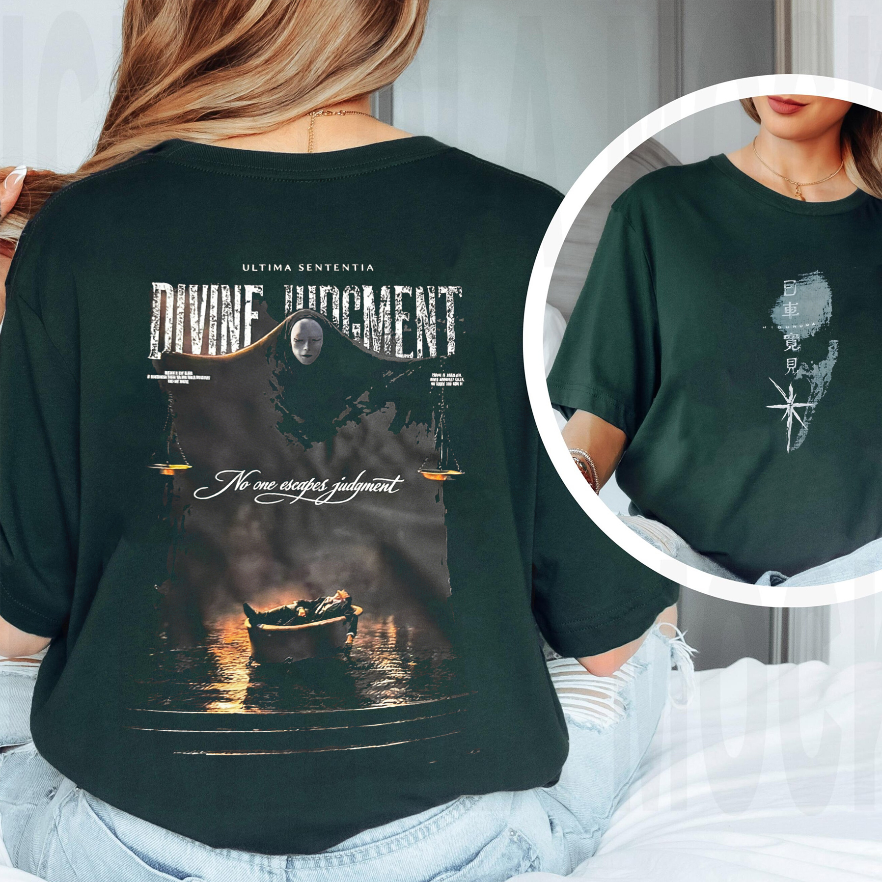 Jujutsu Kaisen Fatal Verdict BlackOversized T-shirt/Crewneck/Hoodie
