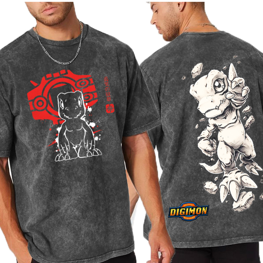 Agumon Digimon Oversized T-shirt/Crewneck/Hoodie