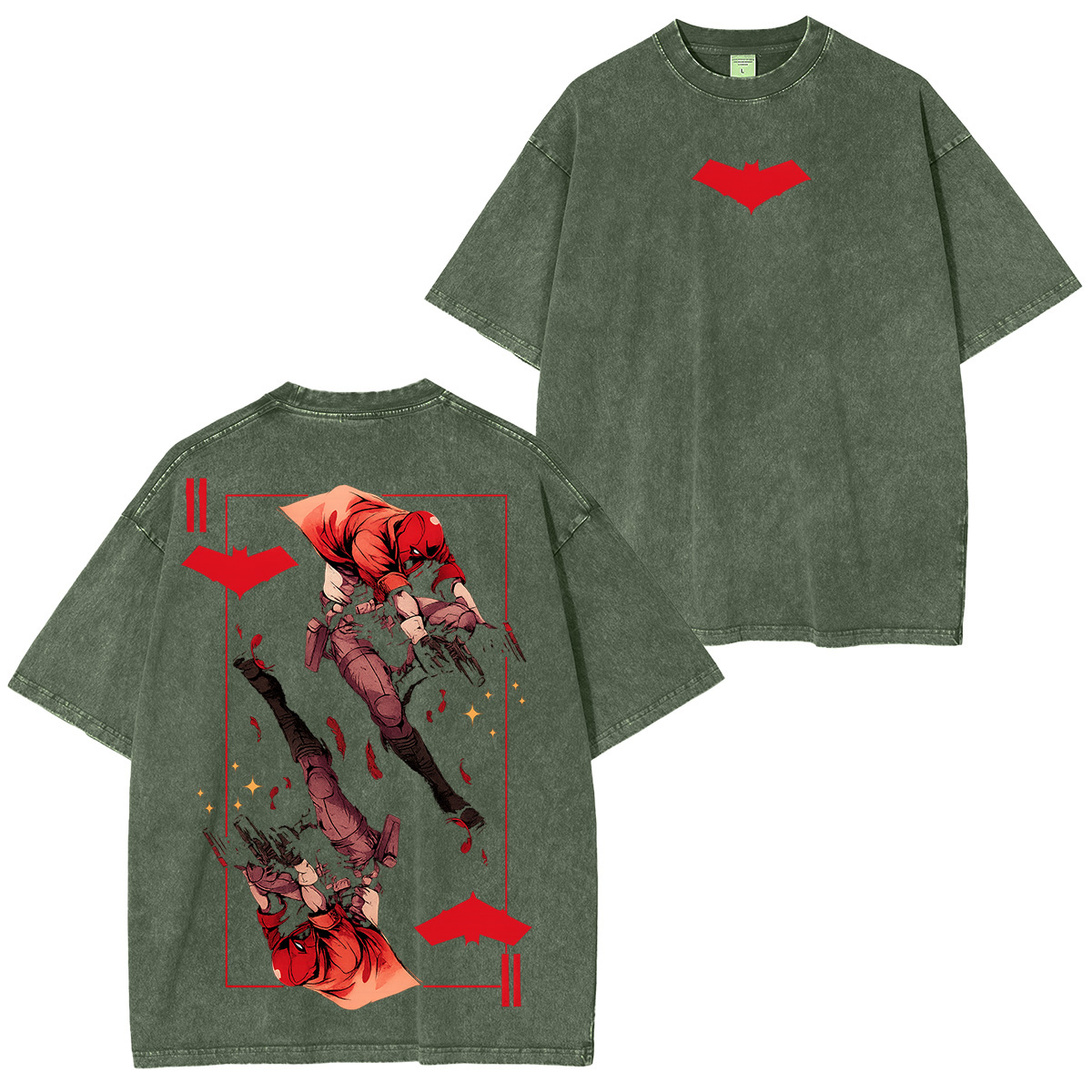 For the rebels & vigilantes ?C wear Red Washed Unisex T-Shirt