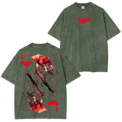 For the rebels & vigilantes ?C wear Red Washed Unisex T-Shirt