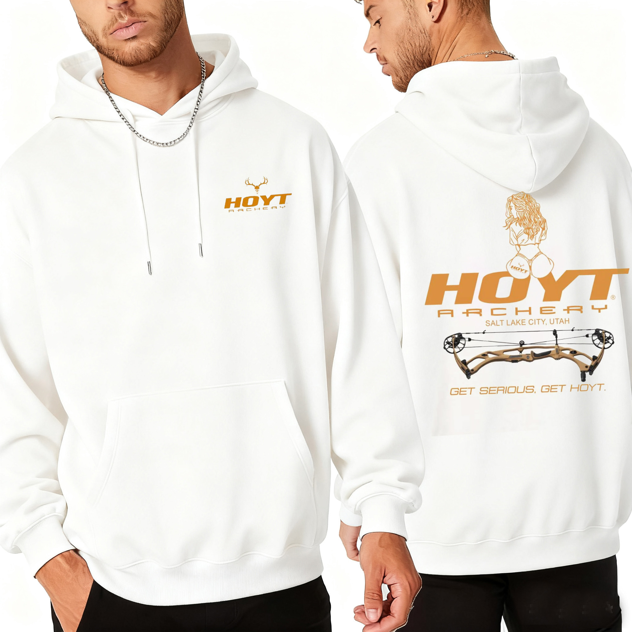 "Sexy Girl" Hoyt Archery Bowhunting Unisex Shirt/Crewneck/Hoodie