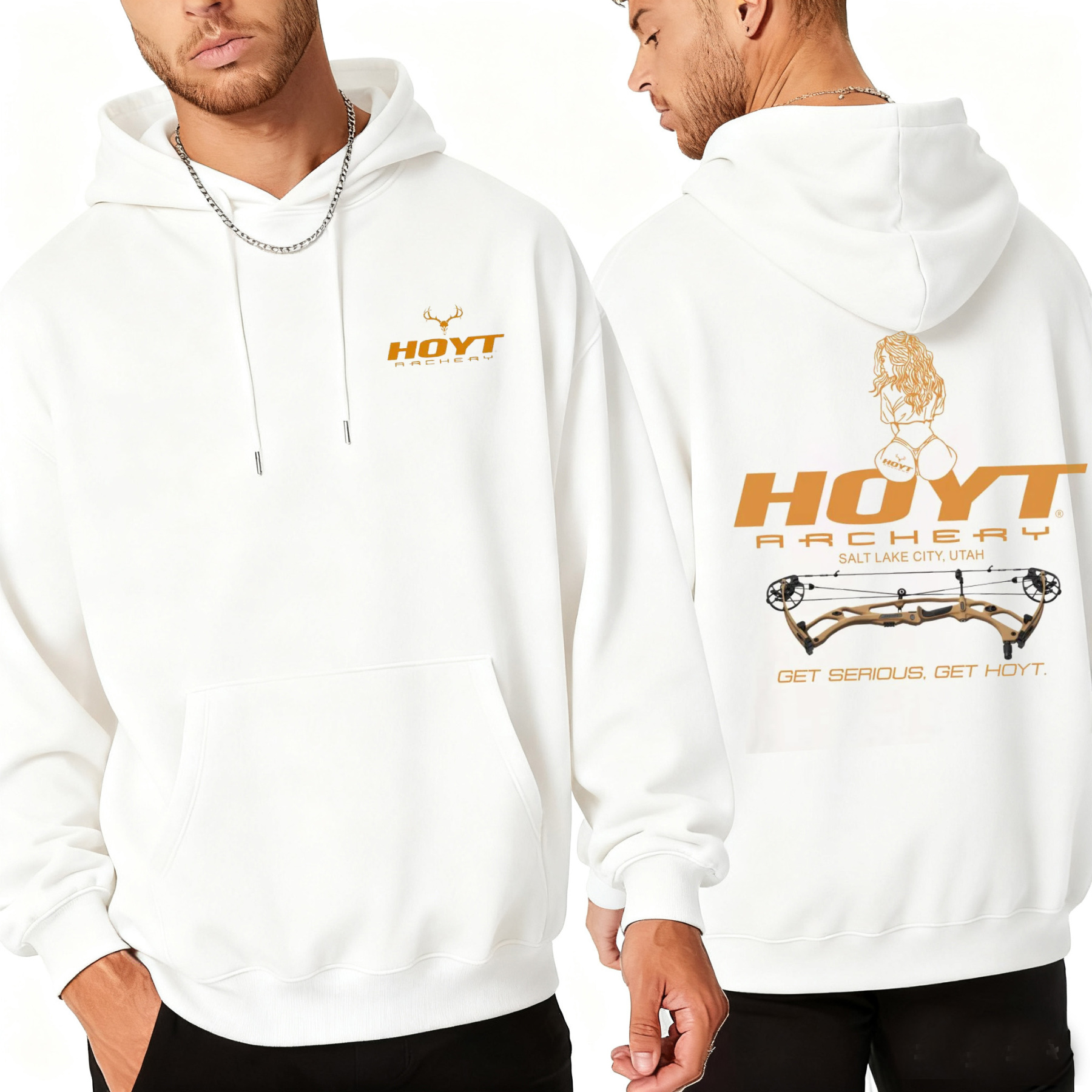 "Sexy Girl" Hoyt Archery Bowhunting Unisex Shirt/Crewneck/Hoodie