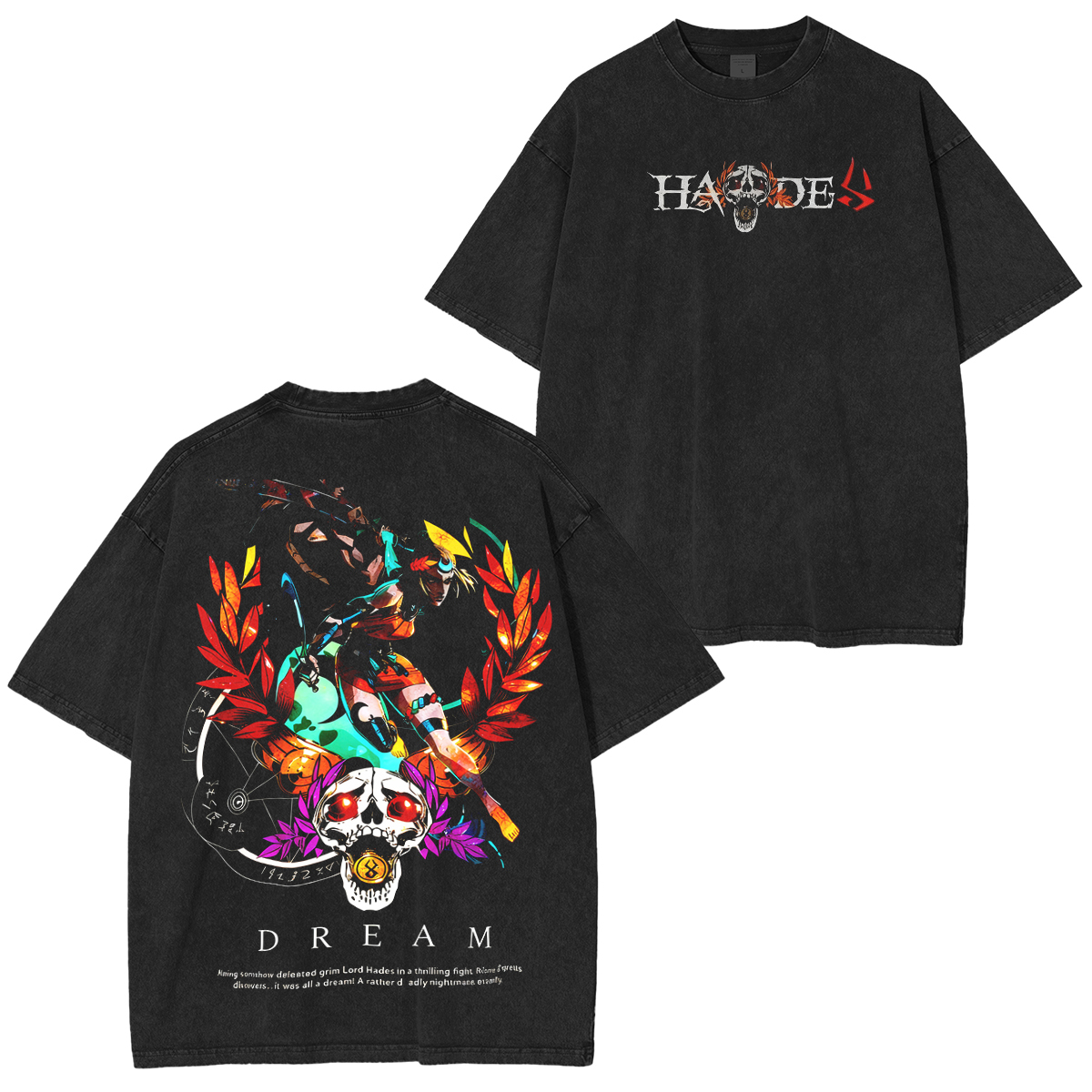 Myth, chaos and power all Hades II Vintage Washed T-shirt/Crewneck/Hoodie
