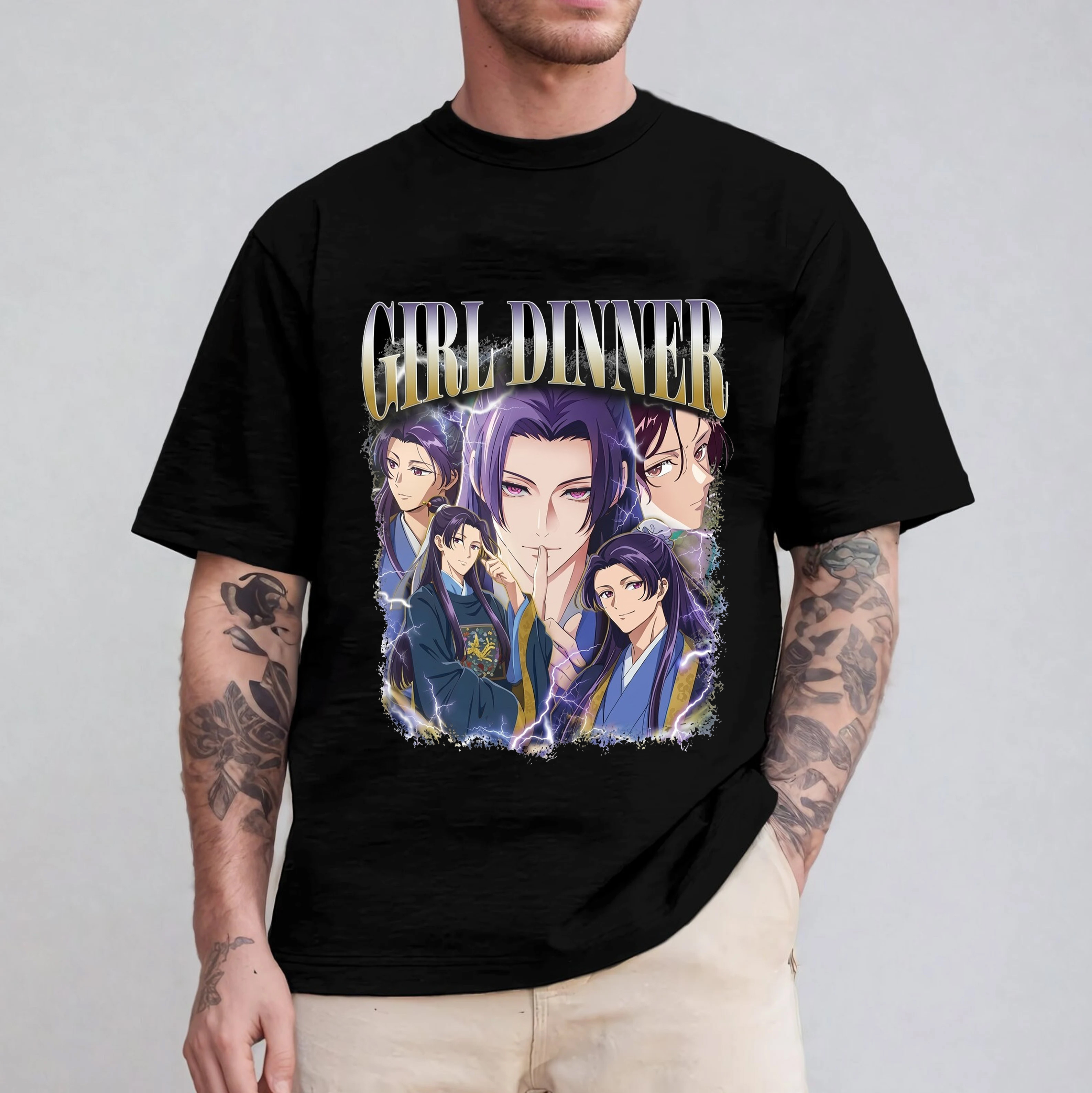 Girl Dinner Fall in Love with Shy Frog: Discover Adorable Oversized T-shirt/Crewneck/Hoodie