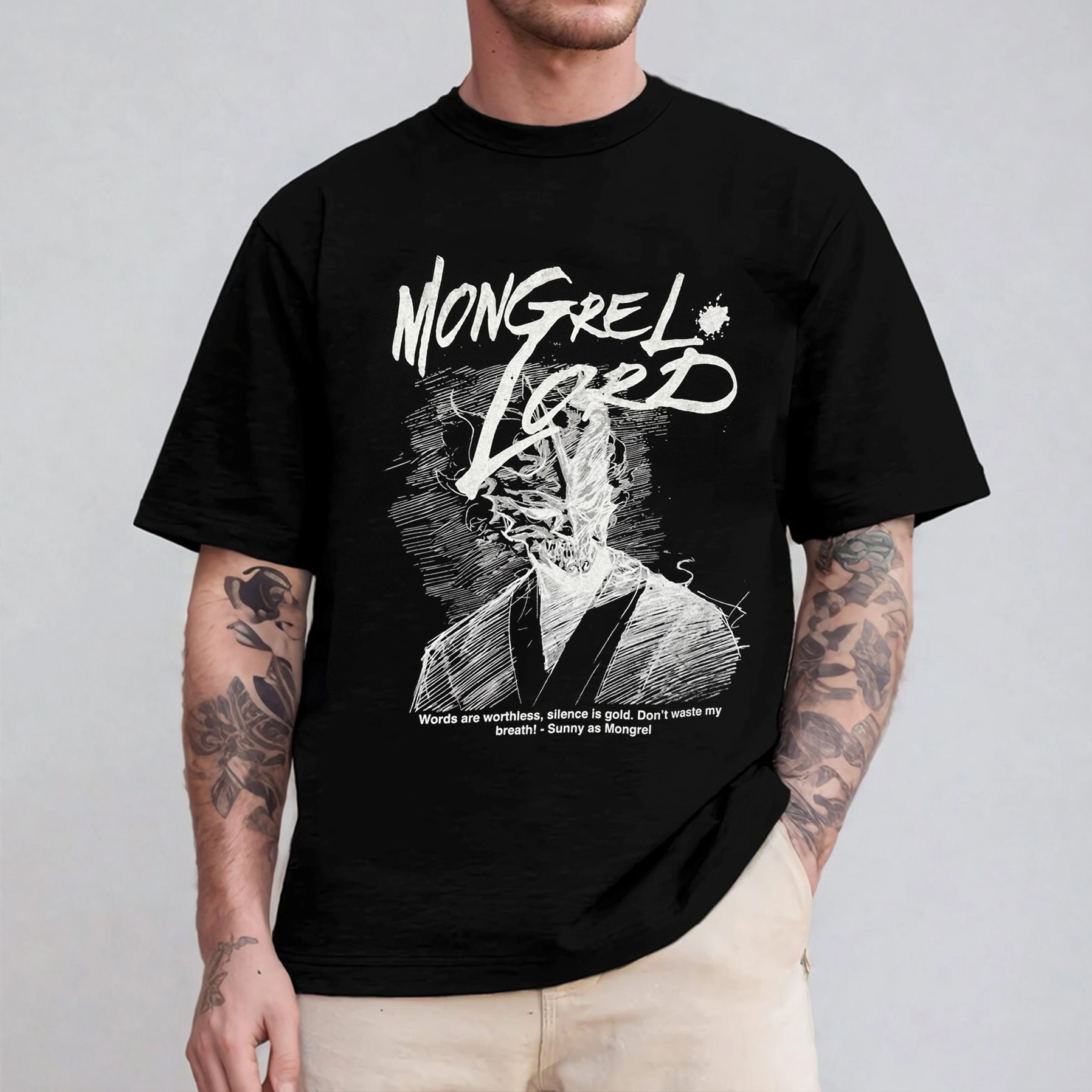 Lord Mongrel  Shadow Slave Web novel Oversized T-shirt/Crewneck/Hoodie
