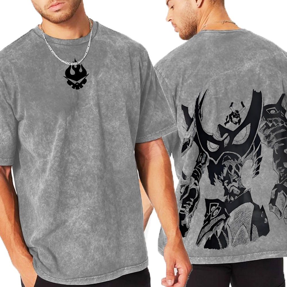 Gurren Lagann "Spiral Apex Protocol" Retro Washed T-Shirt