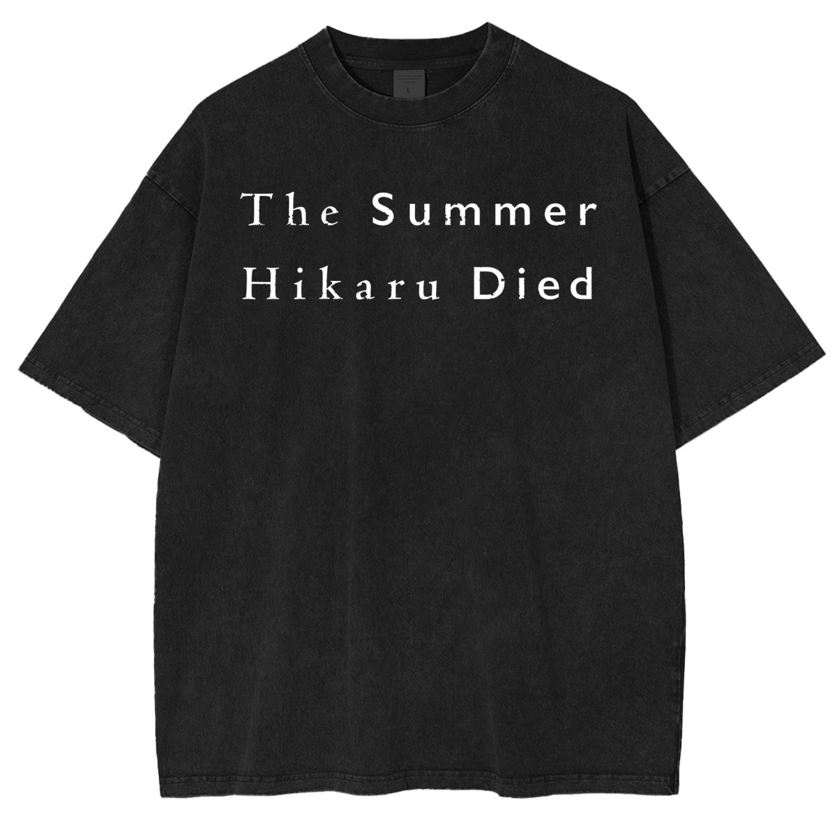 thesummerhikarudied:Hikaru and Yoshiki Official Art Double Retro Washed T-Shirt
